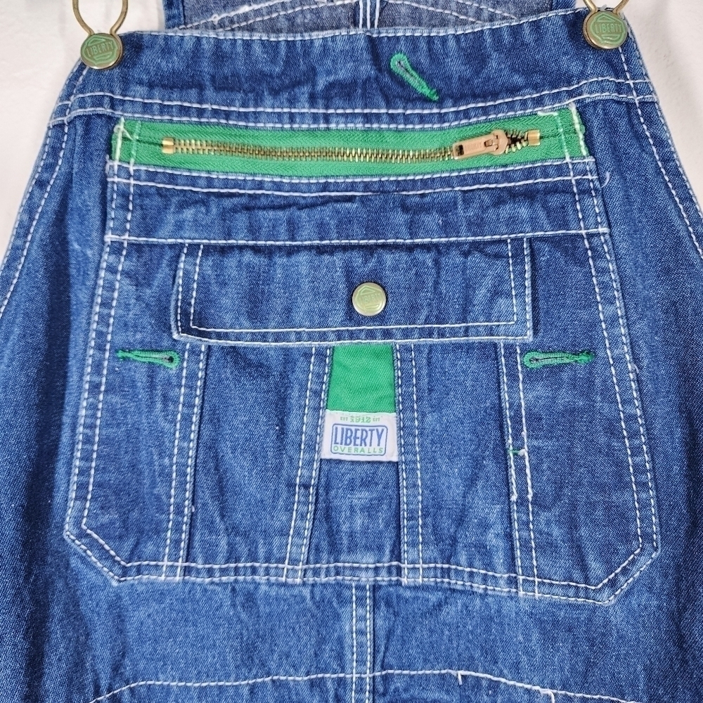LIBERTY DENIM OVERALLS - Picture 4 of 7